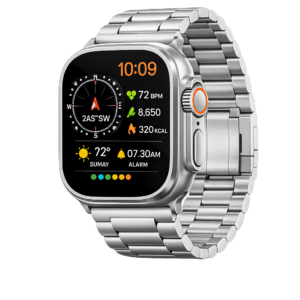 سوار ستانلس ستيل فاخر لساعة t1000 ultra